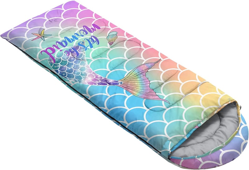 QOOMO Camping Sleeping Bags,3 Season Warm & Cool Weather,Lightweight,Waterproof Sleeping Bags for Adults & Kids,Traveling,and Outdoors,Camping Gear Equipment - Image 3